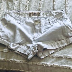 Hollister White Shorts